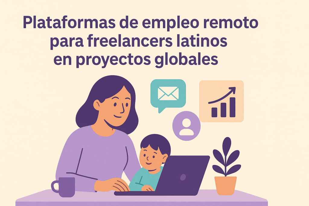 Plataformas de empleo remoto para freelancers latinos con proyectos globale