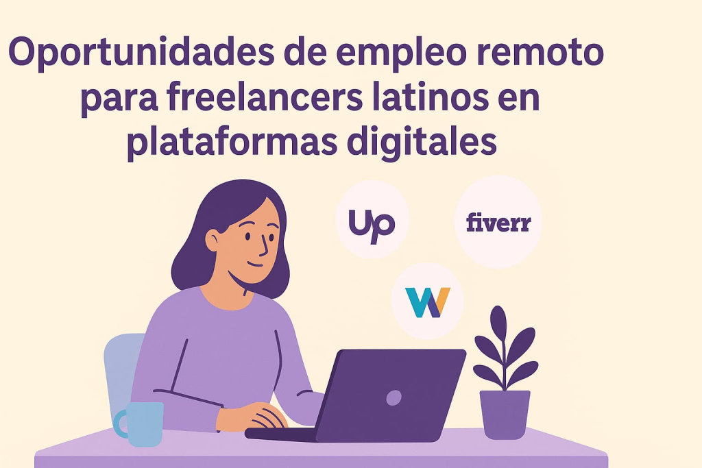 Oportunidades de empleo remoto para freelancers latinos en plataformas digitales