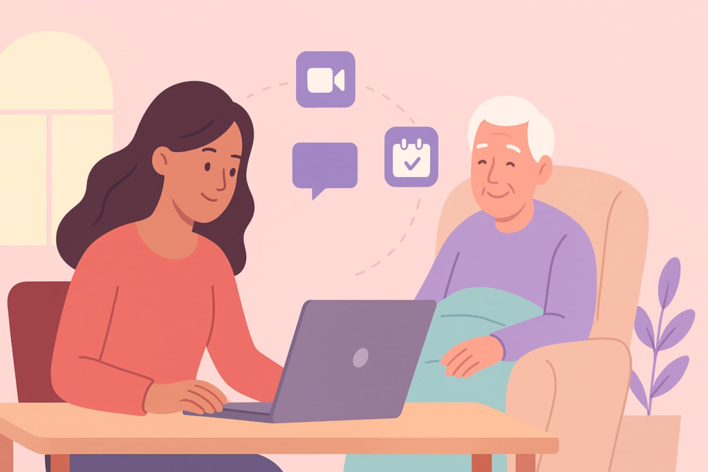 trabajo online para cuidadores que necesitan flexibilidad