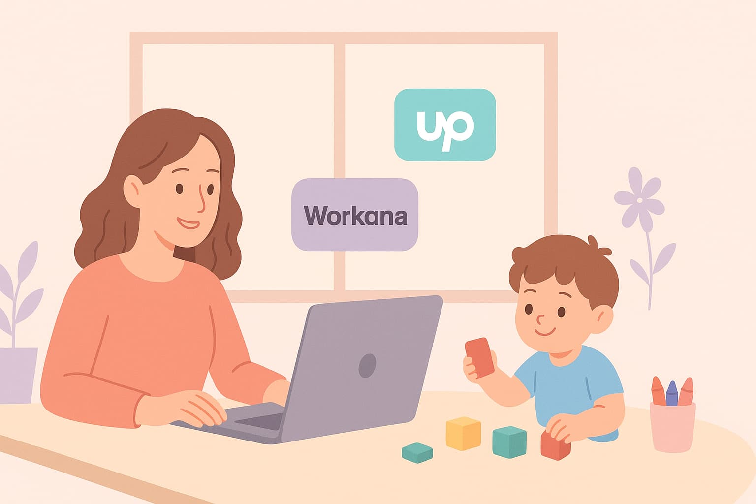 cómo prepararte para trabajos online desde cero si eres mamá