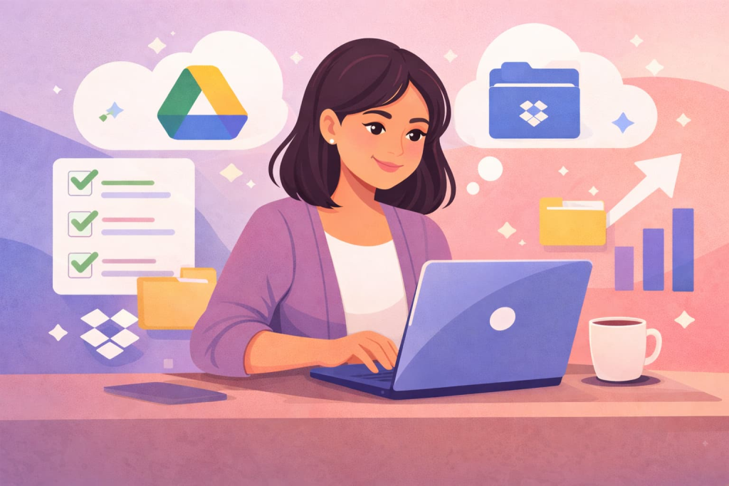 Productividad en la nube con Google Drive o Dropbox