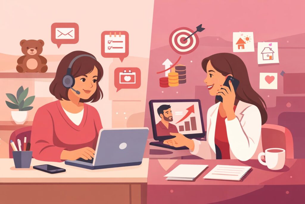 Tarifas de Asistente Virtual vs. Closer de Ventas