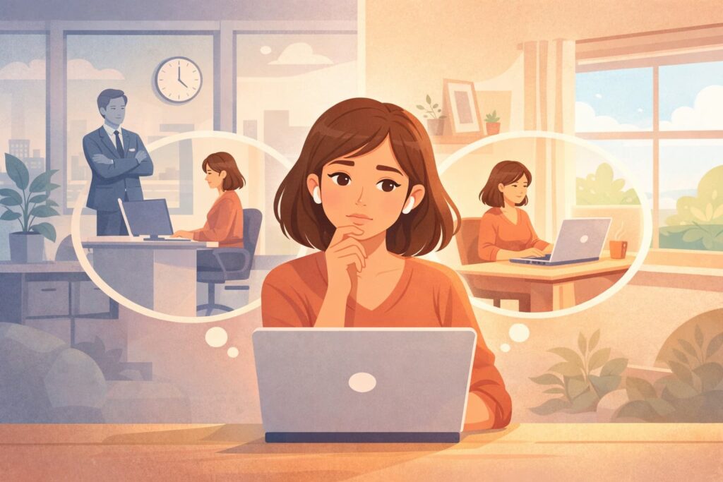 comparativa trabajo freelance vs. empleo directo para mujeres